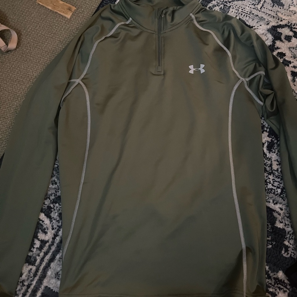 LG ColdGear Fitted Jacket - Olive Green